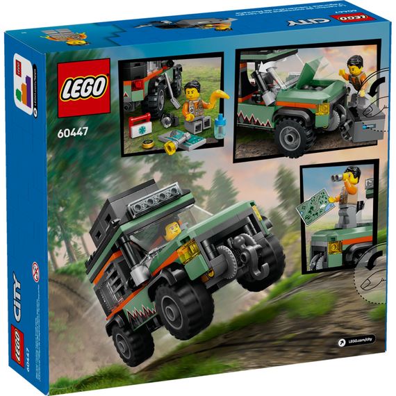 Конструктор LEGO City Позашляхова гірська вантажівка 4x4 (60447) | Зображення 7