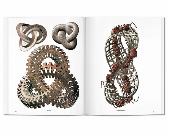 Книги про великих художників Мауріц Корнеліс Ешер. M.C. Escher. The Graphic Work - Taschen живопис | Зображення 6