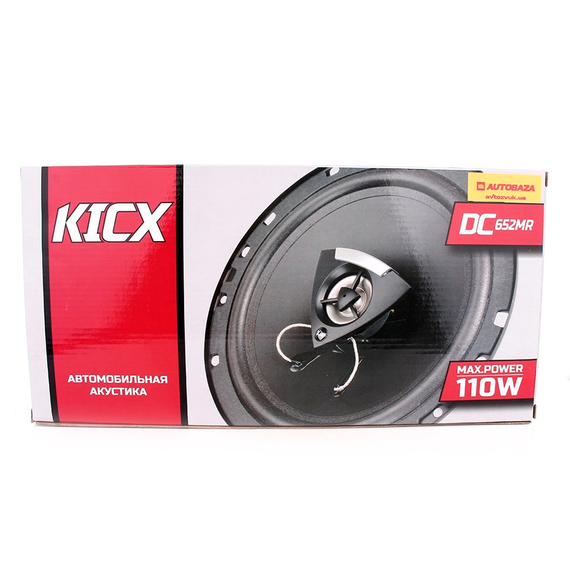 Коаксіальна акустична система динаміки Kicx DC 652MR | Зображення 2