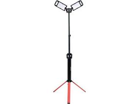 Прожектори 2 шт. 2828 SMD-диодни YATO Польша: акумул. 4,7 В, 500-5000 Lm, на штативи h= 95-140 см YT-81811