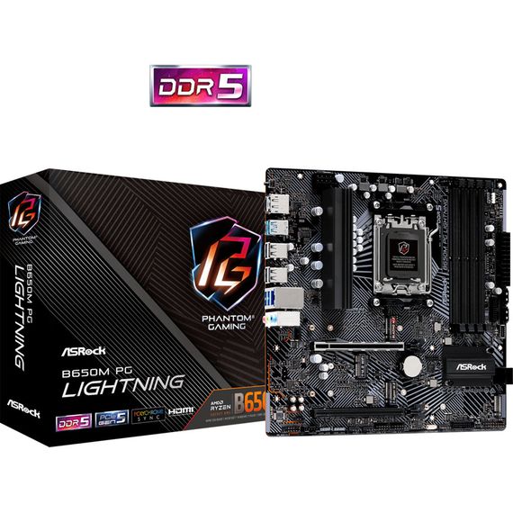 Материнська плата ASRock B650M PG LIGHTNING | Зображення 5