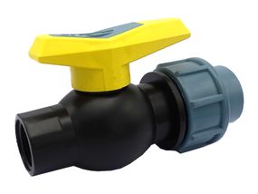 Кран кульовий D32 ЗВ 32x1" PP 1/80