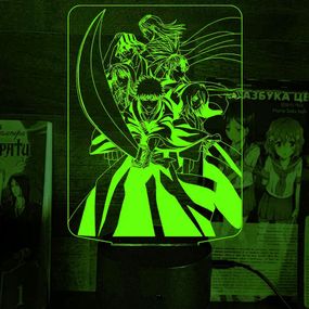 Акриловый светильник-ночник Блич зеленый tty-n002257