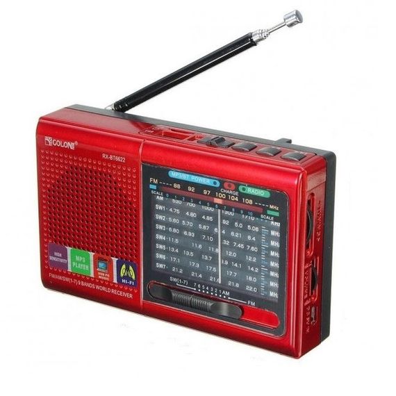 Радіоприймач з відмінним прийомом і стереозвуком MP3 USB Golon RX-6622, Портативне fm радіо JY-486 з usb | Зображення 1