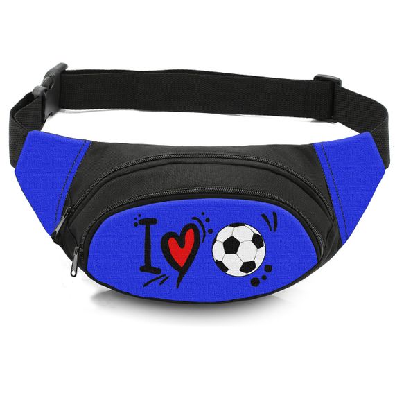 Сумка-бананка дитяча з принтом Футбол поясна сумка для хлопчика (4656)