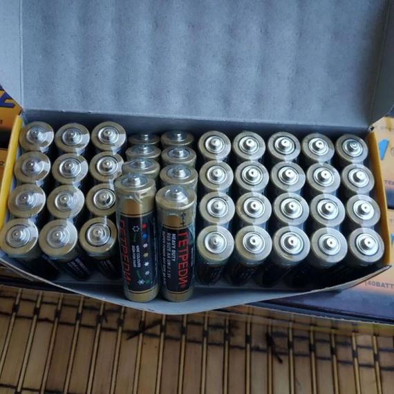 Батарейка ААА (LR03/286), 1шт, 1,5Вт ГЕТРЕДІ / Сольова міні пальчикова батарея | Зображення 9