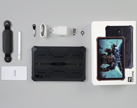 Планшет Blackview Active 8 Pro 10.36" FHD+ /8GB/256GB/ G99 /22000mAh/ 48+16Мп /LTE/NFC/ IP69K/ Orang | Зображення 8