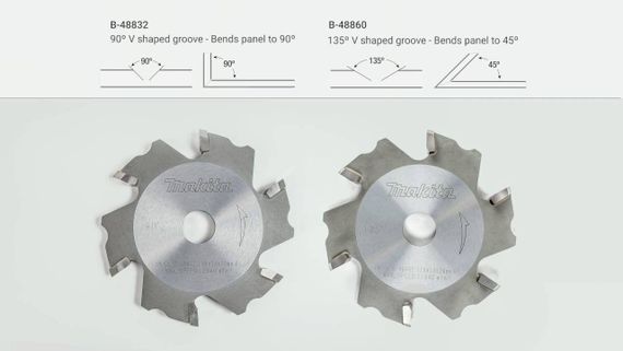 Фреза для пазоріза 135º Makita B-48860 | Зображення 5