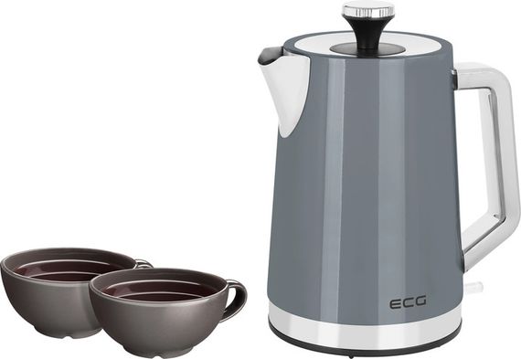 Електрочайник EСG RK 1766 Vintage Scuro 1.7 л сірий | Зображення 2