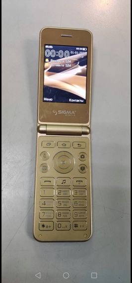 Мобильный телефон Sigma x-style 28 flip бу gold | Зображення 4