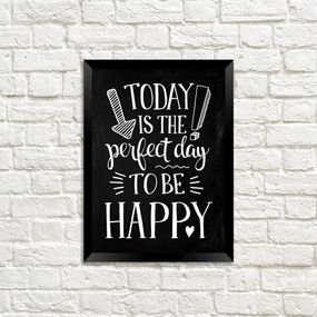 Постер у рамці To be happy A5 (MT5_18A020)