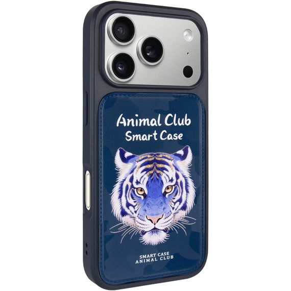 TPU+PC чохол Animal Club для Apple iPhone 17 Pro Max (6.9") Royal Blue