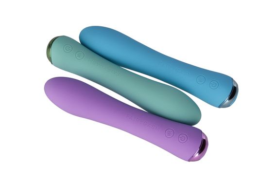 Вібратор з підігрівом FairyGasm WowGenie blue, підігрів до 42 °C | Зображення 8