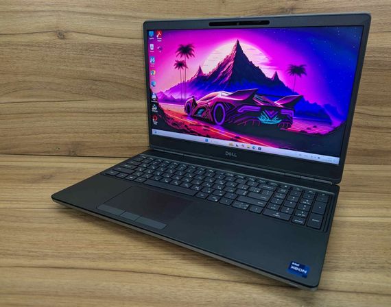 Мобильная рабочая станция Б-класс Dell Precision 7560 / 15.6" (3840x2160) IPS / Intel Xeon W-11855M (6 (12) ядер по 3.2 - 4.9 GHz) / 32 GB DDR4 / 256 GB SSD / nVidia RTX A4000, 8 GB GDDR6, 256-bit / WebCam / Windows 11 б/у + Подарок Беспроводная мышь | Зображення 6