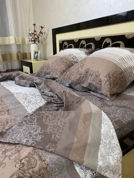 Комплект постельного белья Soft полуторный абстракция 150х215 см | Зображення 1