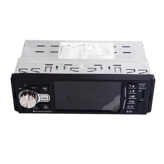 Автомагнитола MP5 4026UM с экраном 4.1 дюйма, AUX вход, Bluetooth, 1 DIN, магнитола в машину | Зображення 3