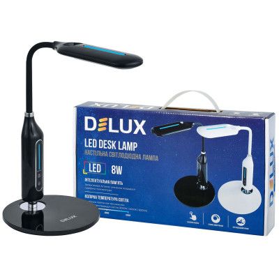 Настольная лампа Delux LED TF-510 8 Вт (90018128) | Зображення 1