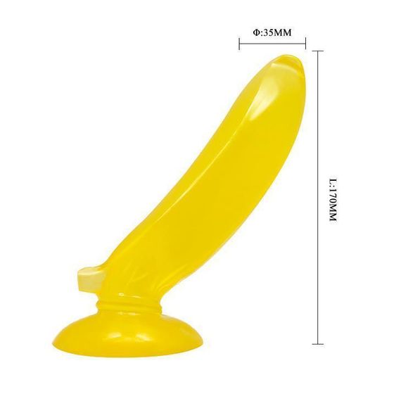 Фалоімітатор BAILE - Passionate FRUIT, Suction base Sex Aura | Зображення 3