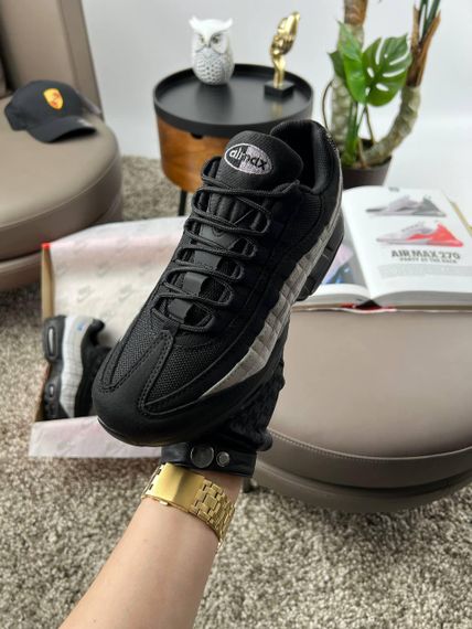 Кроссовки Air Max 95 Black Grey Blue, Вьетнам 44 | Зображення 8