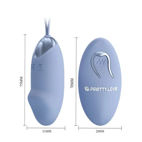 Віброяйце серії Pretty Love - Julia Dream chaser 2 Blue, BI-014362W-4A5 Sex Aura | Зображення 4