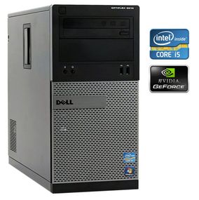 ПК Dell OptiPlex 3010 Tower / Intel Core i5-3450 (4 ядра по 3.1 - 3.5 GHz) / 8 GB DDR3 / 128 GB SSD / nVidia GeForce 8400 GS, 512 MB DDR3, 64-bit / DVD-RW б/у