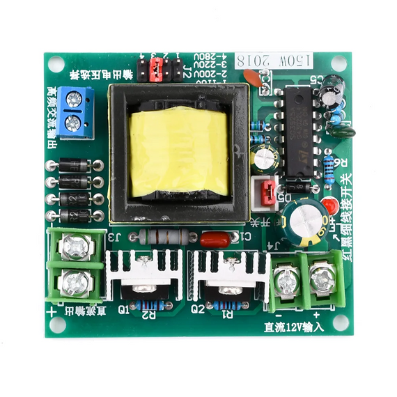 Модуль інверторний DC-AC 12V 150W 110|200|220|280V | Зображення 2