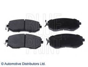 Колодки гальмівні передні Subaru, Toyota (вир-во Blue Print) BLUE PRINT ADT342196 на TOYOTA 86 купе (ZN6_)
