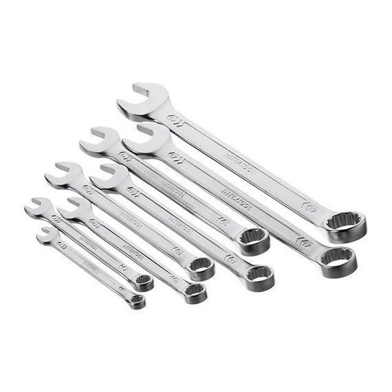 Набір ключів комбінованих 8 од., STORM, 6-19 мм, Cr-V INTERTOOL XT-1002 | Зображення 2