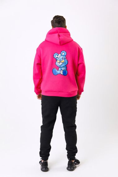 Худі унісекс МА (03) малиновий колір