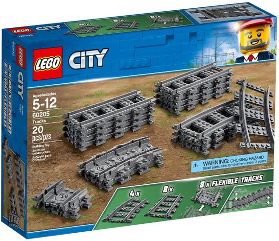 Конструктор LEGO City Рейки (60205) | Зображення 4