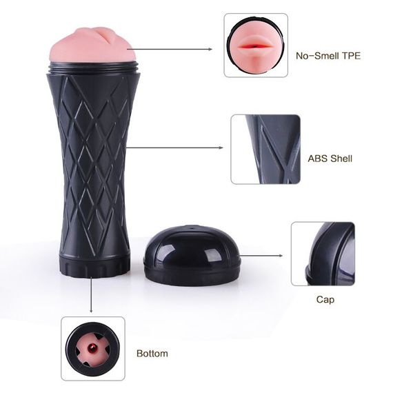 Мастурбатор Passion Cup - Mouth | Зображення 1