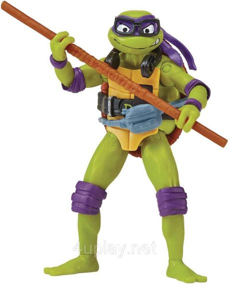 Фігурка Черепашки-ніндзя Донателло 11,5 см Teenage Mutant Ninja Turtles Mutant Mayhem 4.5” Donatello TMNT Оригінал | Зображення 2