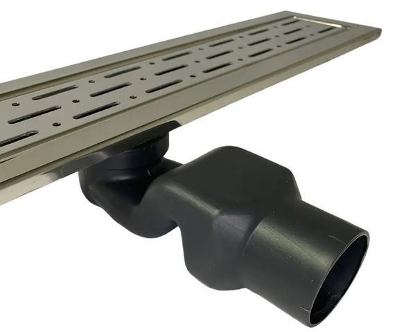 Душевой канал Maxiflow VEGA LUX 40 см решетка Дождь 4079.0Y050K.040.1 | Зображення 2