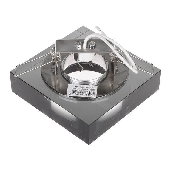 Светильник точечный декоративный HDL-G145 Black Crystal MR16 | Зображення 1