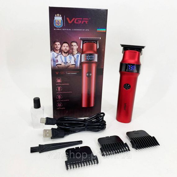 Машинка для підстригання, Машина для стрижки в домашніх умовах Електромашинка волосся EM-35 | Зображення 7