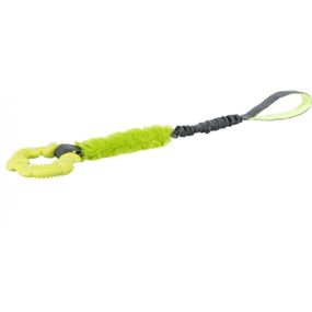 Іграшка Trixie для собак Bungee Tugger для тренувань з кільцем поліестер 10х56 см