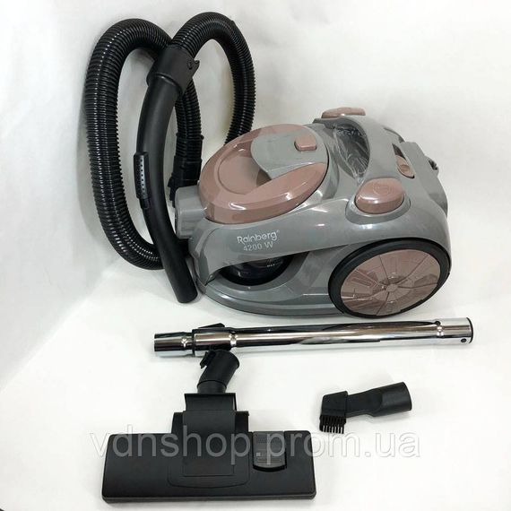 Хороший пилосос для прибирання в домашніх умовах Rainberg RB-653 2500Вт, Зручний пилосос для прибирання FW-20 | Зображення 2