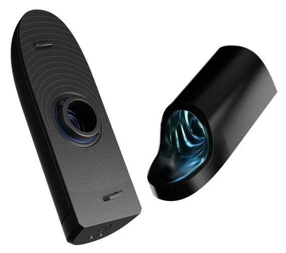 Мастурбатор з пульсацією Arcwave Ion 2 у комплекті з чохлом, чорний Sex Aura | Зображення 3