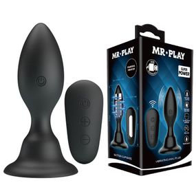 Анальний стимулятор з вібрацією MR PLAY-VIBRATING ANAL PLUG, BI-040076W-MR sexstyle