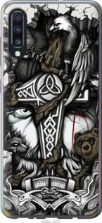 Чехол на Samsung Galaxy A70 2019 A705F Тату Викинг из пластика FCh_015953