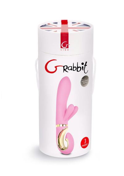 Вібратор кролик для клітора та точки G Grabbit - Рожевий Sex Aura | Зображення 2