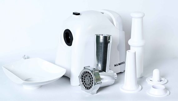 Мясорубка электрическая KUMTEL HMG-03 White 1000 Вт белая | Зображення 2