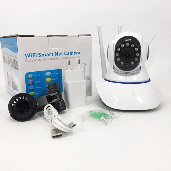 Камеры для сьемки, Камера видеонаблюдения с цветным ночным видением, Камера ip wifi вайфай RN-69 | Зображення 3