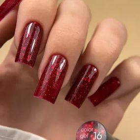 Гель-лак Valeri 016 "Красная искра" 6мл