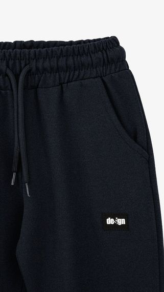 Спортивні штани однотонні для хлопчика Deniz 1725 116 см Темно-синій shop (2000999313806) | Зображення 1