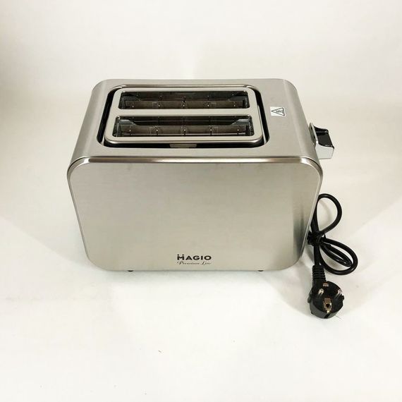 Тостер Magio MG-284 715 Вт, тостер для 2 грінок, електричний горизонтальний тостер, універсальний тостер | Зображення 8