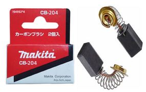 Щітки вугільні Makita CB-204 для 9069, 9069S, 4112HS, GA9050, 9079SF, GA7010C, GA7020, GA7020F, GA7020SF, GA7030SF01, GA7040SF01, GA9010C, GA9020, GA9020F, GA9020SF, GA9020SFK, GA9030, GA9030S, GA9030SF01, GA9040S, GA9040SF01, HM1304, HM1304B (194992-4)