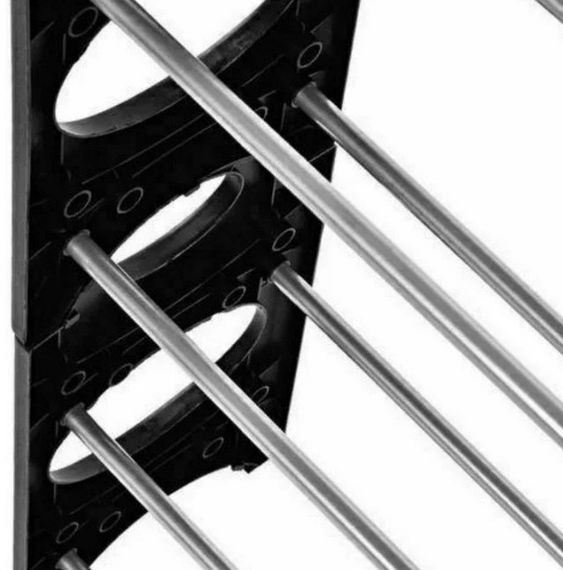 Полиця для взуття органайзер Amazing Stackable Shoe Rack ∙ Стійка - етажерка взуттєва на 4 полиці | Зображення 2