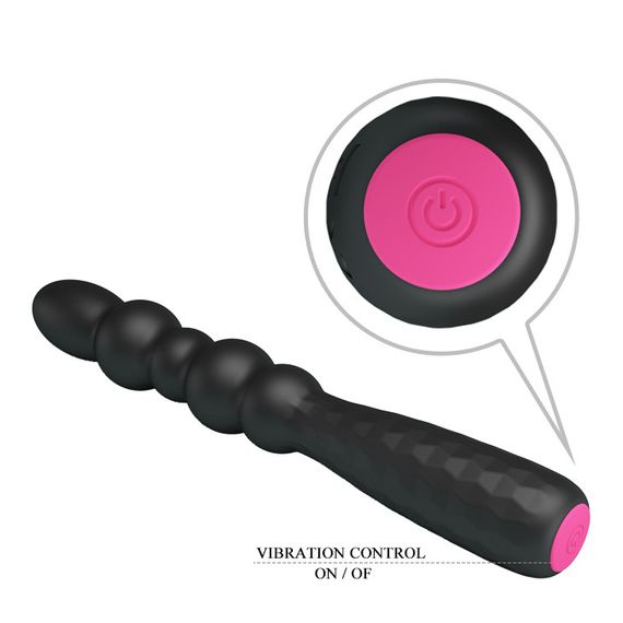 Вібратор - Pretty Love Monroe Vibrator Black Sex Aura | Зображення 7
