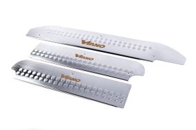 Накладки на внутрішні пороги Carmos V1 (нерж) 4 шт, Carmos - Турецька сталь для Mercedes Viano 2004-2015 рр